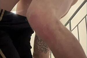 I Saw A Guy Jerking Off And Joined In With A Blowjob!