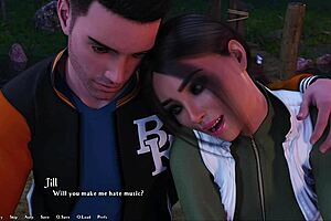 being a dik: jill's lake date turns sexy with huge cock