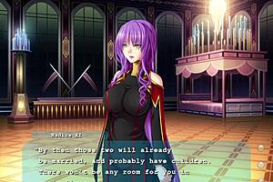 princess comforts dragonwomen in fan disc episode