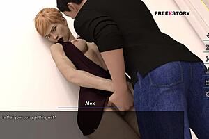 Alex Fucks Nora's Ass And Pussy Hard!