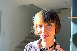 she whispers, 'it's my first time with anal'