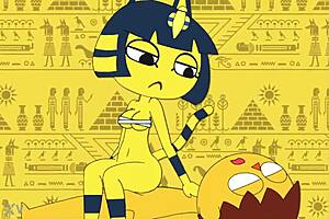 Original Ankha Animation Brings Cartoon Fun