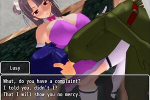 Girl B hero scenes part 18 with Lusy 2 😊