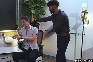 Tony Genius and Trevor Harris Fuck at the Office!