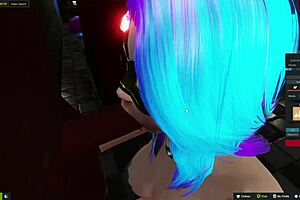 One night in club with dancing