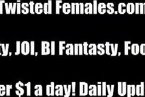 Imagine playing a humiliating jerk off game as a slave under femdom instructions