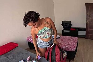 talita lima’s primeira vez behind the cameras, getting wet and wild 😍