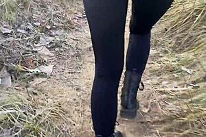 Fucked Someone Else's Wife Anal In Woods!