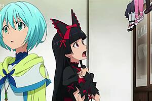 Watch Gate Jieitai episode 09 with intense hentai action