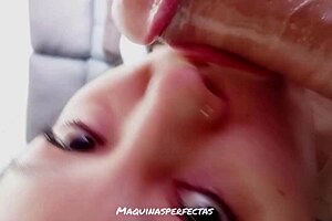 Check out this wild compilation of blowjobs and cumshots with stepdad!