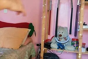 Beautiful Latina Twerking in Lingerie