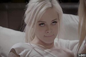 I saw the foster couple take in the shy blonde teen and fuck her