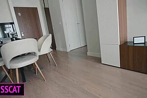 s3e1 step son returns home and fucks new step mom in shared bed at midnight