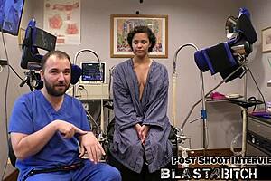 Doctor Blasts Patient Rebel Wyatt's Pussy With Cum