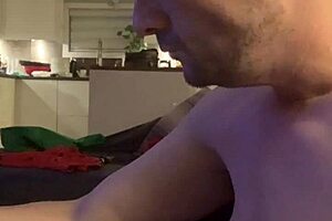 Canadian Babe Adore Masturbates Her Big Pussy In The Living Room For First Time