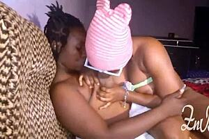 Ever Seen Horny Girls Finger Lesbian Pussy for First Time in Hot Play?