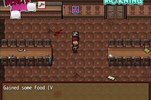 Rescuing Two Busty MILFs from Zombie Horde in Hentai Game Part 3