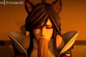 league and overwatch sfm comp 2024 with anime hentai scenes and characters.