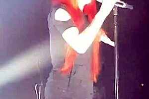 lights up the scene in sexy video shorts