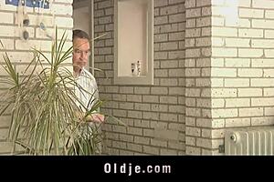 why is that sweet redhead teen sucking old cock at the pool?