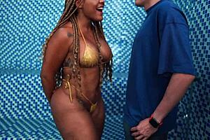 My Best Friend's Son and I Share Intense Emotions in Public Sauna with Interracial Milf Sex Carla Morelli and Pipeboy1