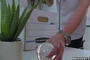 Tony Genius and Trevor Harris Fuck at the Office!