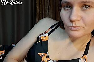 Loving russian girlfriend cares for ill partner with oral attention in pov roleplay