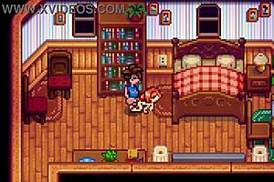 In the cozy farm life of stardew valley, robin gets her pussy fucked hard in part one spanish edition
