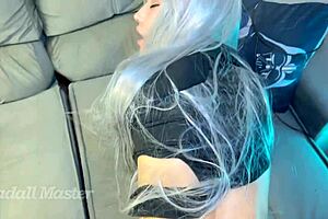 Kakashi-sensei discovers that tight wet pussy in hentai costume