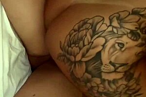 I'm fuckin' that married chick's ass so hard