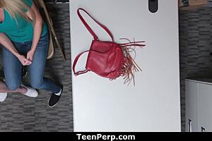 LP Officer Punishes Teen 18+ with Big Cock POV in Shop! What a Lesson!