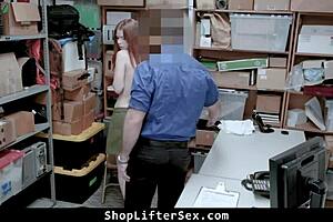 Teen arrested for stealing garments and fucked