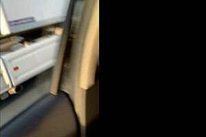 Slut MILF flashes and masturbates on highway!