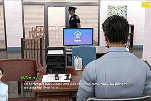 Curvy mature teen in sexy 3d outfit at Rosewater Manor