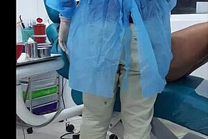 my dentist visit turned wild with a huge cock sliding into my mouth