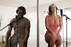 tall beauty annie king air rides isiah maxwells nice & hard cock