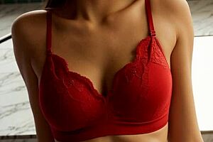 Cute Models In Sexy Lingerie And Barefoot