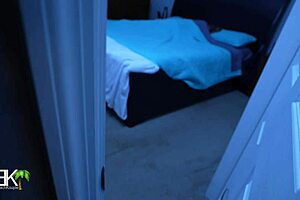 Junior Sneaks Into Stepmoms Bed After Nightmare - 2of3