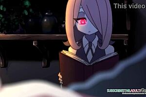 little witch academia - akko loves fucking and cum in her pussy