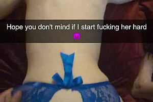 real snapchat fuck- cheating cumslut begs for creampie -richelle rose, like rough humiliation with big cock