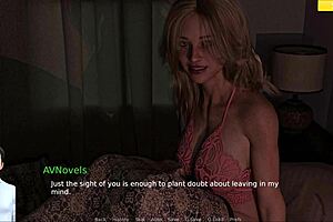 Curvy mature teen in sexy 3d outfit at Rosewater Manor