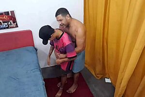 Thalysson and friend share an intimate moment.