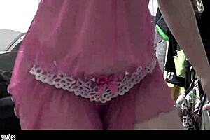 Young Latina Amateur Shows Her Lingerie And Sexy Ass In Homemade Video