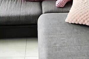 Hard morning sex with mia bandini, lots of cum on her petite body 😍 moaning passionately!