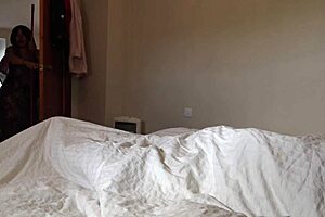 i pull out my big black cock in the hotel room