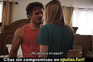 All she craves is taboo family sex with creampie finish!