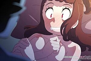 little witch academia - akko loves fucking and cum in her pussy