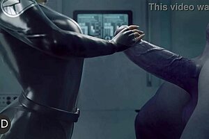 black widow with big tits ass big cock monster cock