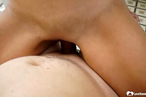 This Hot Milf Bent Over in the Kitchen for Rent Money