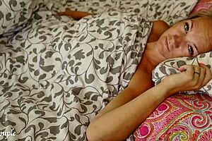 wife is looking deep into your eyes when husband is licking and fuck her hard